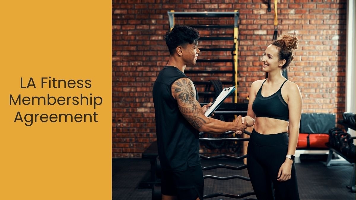 LA Fitness Membership Agreement