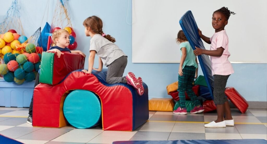 Kids Klub in the gym